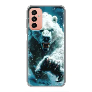 Чохол з картинкою 'Хижаки' для Samsung Galaxy M23 (5G) (Полярний ведмідь)