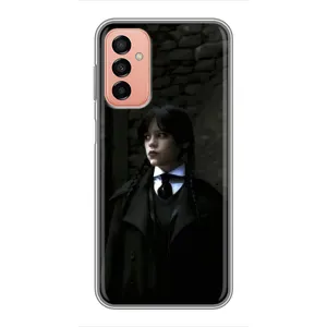 Чехол с дизайном Венздей 2 на Samsung Galaxy M23 (5G) (Темный стиль Уэнздей)