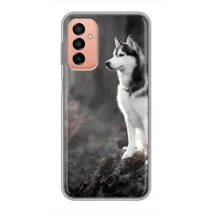 Чохол з Хаскі Samsung Galaxy M23 (5G) - (AlphaPrint) (Вірний собака)