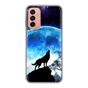 Захисні чохли для Samsung Galaxy М23 (5G) (AlphaPrint) (ХІТ продаж) ВОВК (Вовк на місяць)