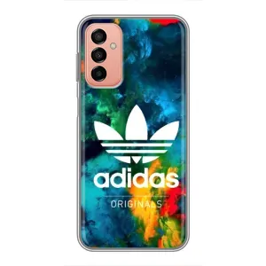 Чохли Адидас для Samsung Galaxy M23 (5G) (AlphaPrint) (Яскравий Адідас)