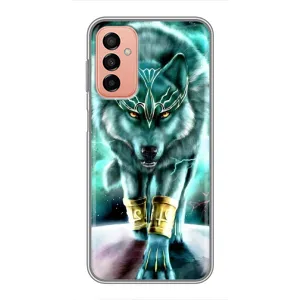 Захисні чохли для Samsung Galaxy М23 (5G) (AlphaPrint) (ХІТ продаж) ВОВК (Яскравий вовк)