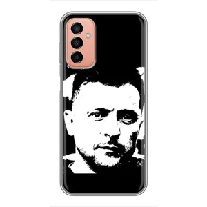 Чохол для Samsung Galaxy M23 (5G) (AlphaPrint - с принтом Зеленського) (Зеленский АРТ)