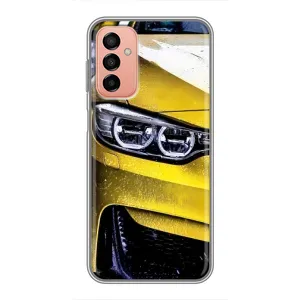 Чохли з Машинами на Samsung Galaxy М23 (5G) (VPrint) (Жовта машина)