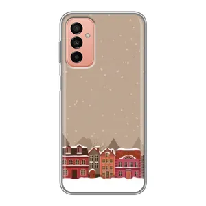 Новорічні, Святкові Чохли для Samsung Galaxy M23 (5G) - 2024 год (Зимове місто)
