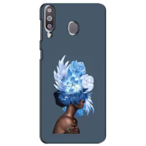 Чехлы (ART) Цветы на Samsung Galaxy M30 (M305) (VPrint) (Цветы на голове)