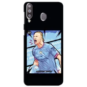 Чохли з футболістом Ерлінг Холанд для Samsung Galaxy M30 (M305) (AlphaPrint) (гол Ерлінг Холанд)