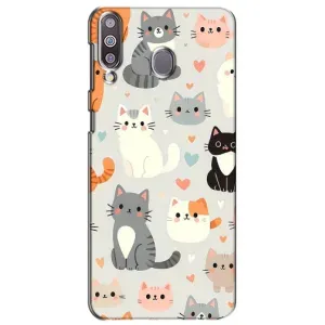 Чохол з малюнком кіт на Samsung Galaxy M30 (M305) (Колаж котів)