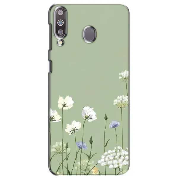 Чехол с принтом «Цветы на зеленом» для Samsung Galaxy M30 (M305) Чехол с принтом «Цветы на зеленом» для Samsung Galaxy M30 (M305)