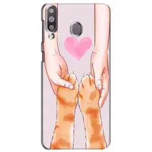 Чохол на Самсунг Ґелексі M30 з Котиками (VPrint) (Любовь до котиків)