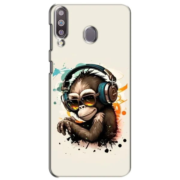 Чохол з принтом «Макака в навушниках» для Samsung Galaxy M30 (M305) Чохол з принтом «Макака в навушниках» для Samsung Galaxy M30 (M305)