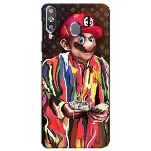 Бренднові Чохли для Samsung Galaxy M30 (M305) - (PREMIUMPrint) (Mario LV)