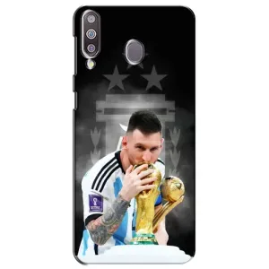 Чехлы для Samsung Galaxy M30 (M305) (Leo чемпион) (AlphaPrint) (Месси Чемпион)