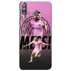 Чехлы для Самсунг М30 - Лео Месси Маями (Messi Miami)