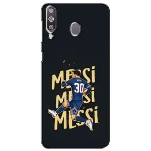 Чехлы для Samsung Galaxy M30 (M305) (Leo чемпион) (AlphaPrint) (Messi ПСЖ)