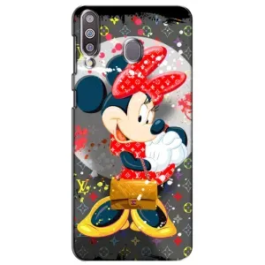 Чехол Disney Mouse Samsung Galaxy M30 (M305) (PREMIUMPrint) (Minni с бантиком)