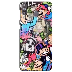 Чохли з крутими принтами для Samsung Galaxy M30 (M305) - (PREMIUMPrint) (Monopoly man)