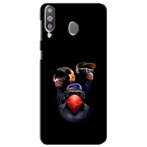 Чохол з Мавпами Samsung Galaxy M30 (M305) - (AlphaPrint) (Три мавпи)