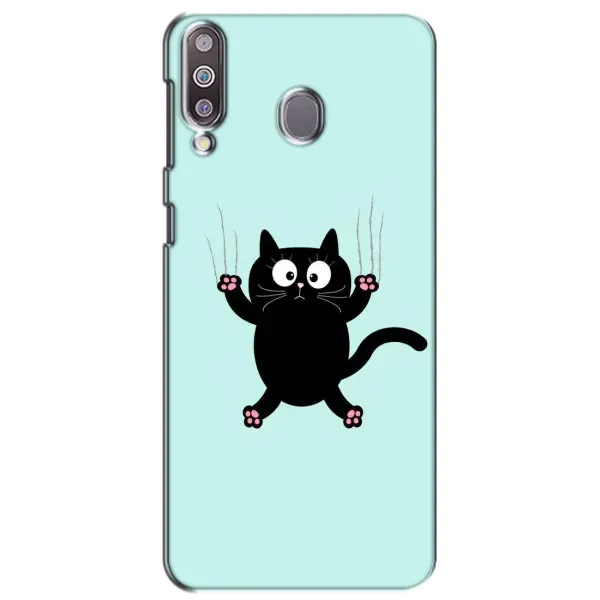 Чехол с принтом «Падающий кот» для Samsung Galaxy M30 (M305)