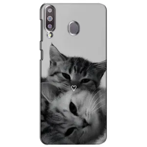 Чохол з малюнком кіт на Samsung Galaxy M30 (M305) (Пара котів)