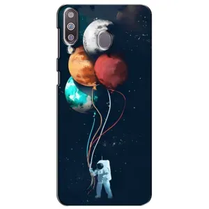 Космічні Чохли для Самсунг Ґелексі M30 (VPrint) (Планети кульки)