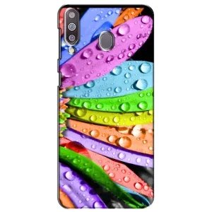 Чехлы (ART) Цветы на Samsung Galaxy M30 (M305) (VPrint) (Семицветик)