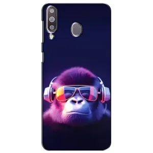 Чохол з Мавпами Samsung Galaxy M30 (M305) - (AlphaPrint) (Стильна мавпа)
