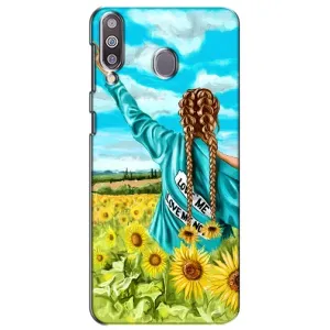 Чохол для Патріота України Samsung Galaxy M30 (M305) - (AlphaPrint) (Україночка)