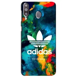 Чохли Адидас для Samsung Galaxy M30 (M305) (AlphaPrint) (Яскравий Адідас)