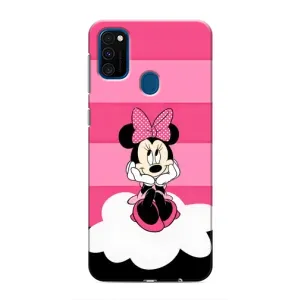 Міккі Маус чохол для Samsung Galaxy M30s (M307) (AlphaPrint - Мультяшні) (Дівчинка Maus)