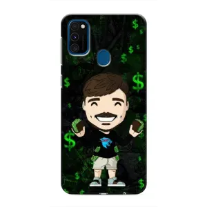 Чохол з принтом «Блогер Beast» для Samsung Galaxy M31