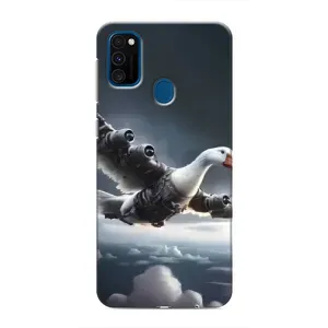 Чехол с мемом Тралалело тралала на Samsung Galaxy M31 (Бомбардини гусини)