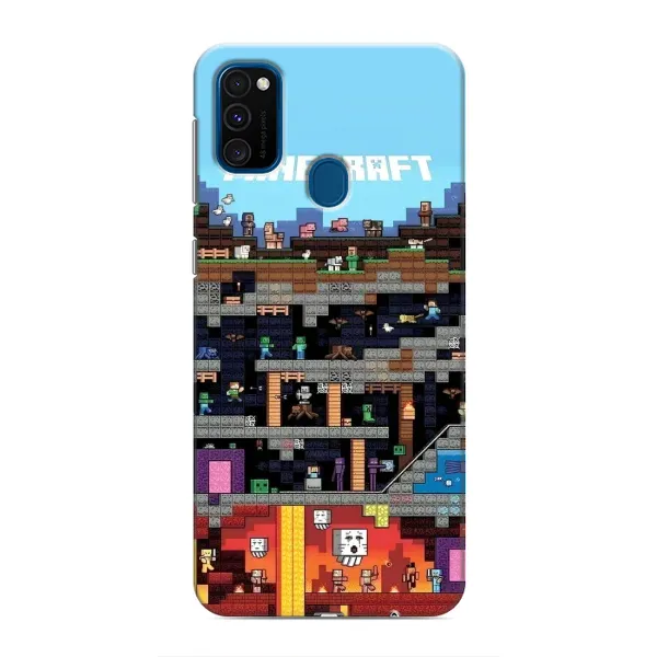 Чохол з принтом «фон Minecraft» для Samsung Galaxy M31