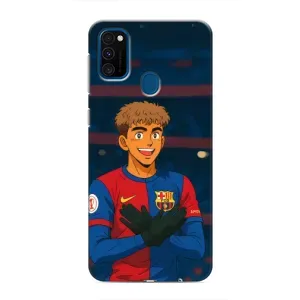 Чехол с футболистом Ламин Ямаль Samsung Galaxy M31 (Футболист Ямаль)