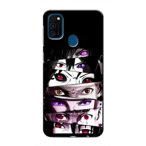 Чехол с принтом «Глаза Anime» для Samsung Galaxy M31