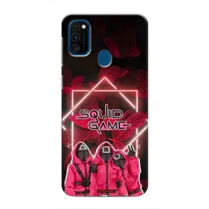 Чохол Гра в кальмара для Samsung Galaxy M31 (Охоронці Гра кальмара)