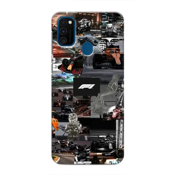Чохол з принтом «Гоночний колаж Ф1» для Samsung Galaxy M31 Чохол з принтом «Гоночний колаж Ф1» для Samsung Galaxy M31
