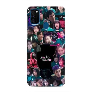 Чохол Гра в кальмара для Samsung Galaxy M31 (Колаж Гра кальмара)