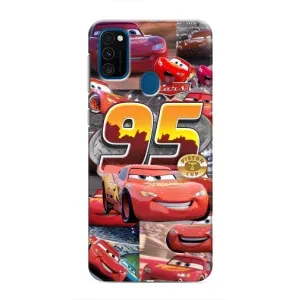 Силіконовий чохол Маквін для Samsung Galaxy M31 (Колаж Блискавка Маквін)