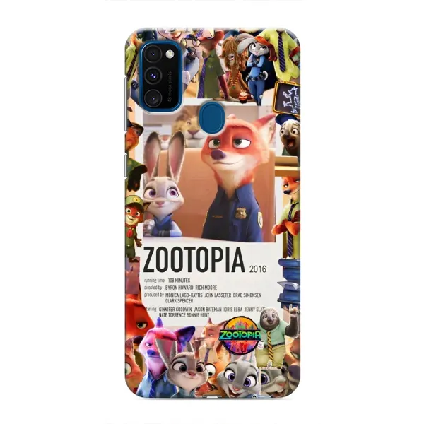 Чохол з принтом «Постер Зоотрополіс» для Samsung Galaxy M31 Чохол з принтом «Постер Зоотрополіс» для Samsung Galaxy M31