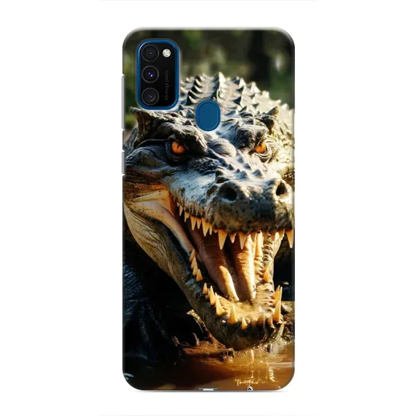 Чохол з принтом «Небезпечний крокодил» для Samsung Galaxy M31