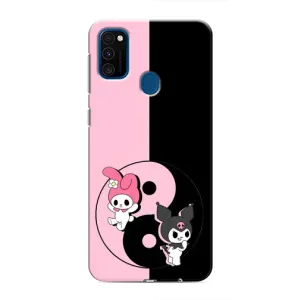Чехол с кроликом Куроми на Samsung Galaxy M31 (Куроми Инь Янь)