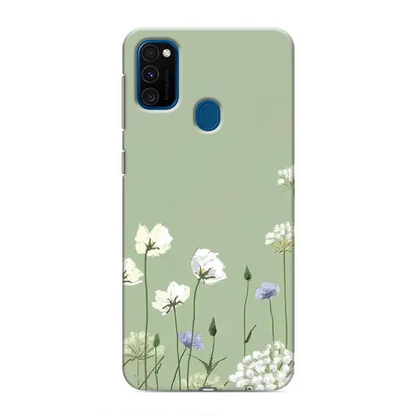 Чехол с принтом «Цветы на зеленом» для Samsung Galaxy M31 Чехол с принтом «Цветы на зеленом» для Samsung Galaxy M31