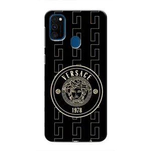 Чохол з принтом «Лого Версаче» для Samsung Galaxy M31