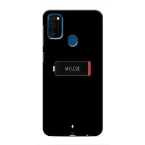 Чехлы для любимой на Самсунг Галаксі М31 (VPrint) (Love battery)