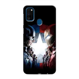 Чехол с принтом «Марвел стайл» для Samsung Galaxy M31