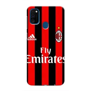 Чохли для Samsung Galaxy M31 (VPrint) - Футбольні клуби (Milan)