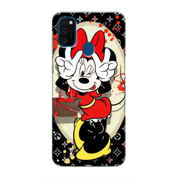 Чехол с принтом «Минни peace» для Samsung Galaxy M31 Чехол с принтом «Минни peace» для Samsung Galaxy M31