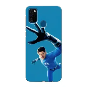 Чохол з принтом Фантастична четвірка для Samsung Galaxy M31 (Містер Фантастік супергерой)