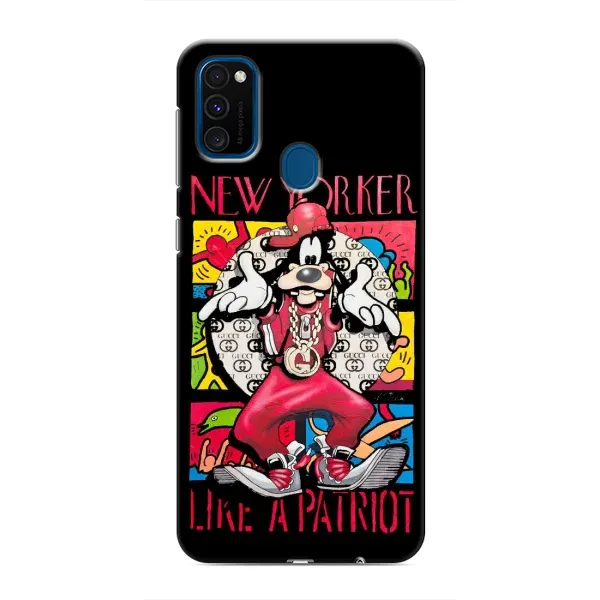 Чохол з принтом «Мультяшний Волк» для Samsung Galaxy M31 Чохол з принтом «Мультяшний Волк» для Samsung Galaxy M31